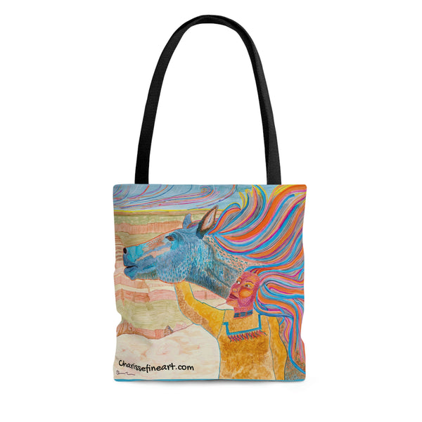 "Colors of the Wind" Tote Bag