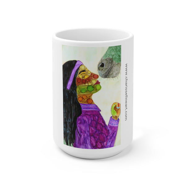 "Rainbow Warrior" Ceramic Mug 15oz