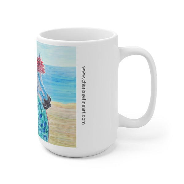 "Life's a Beach" Ceramic Mug 15oz