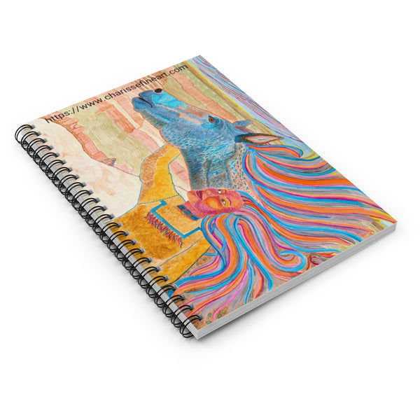 "Color of the Wind" Spiral Notebook - Ruled Line