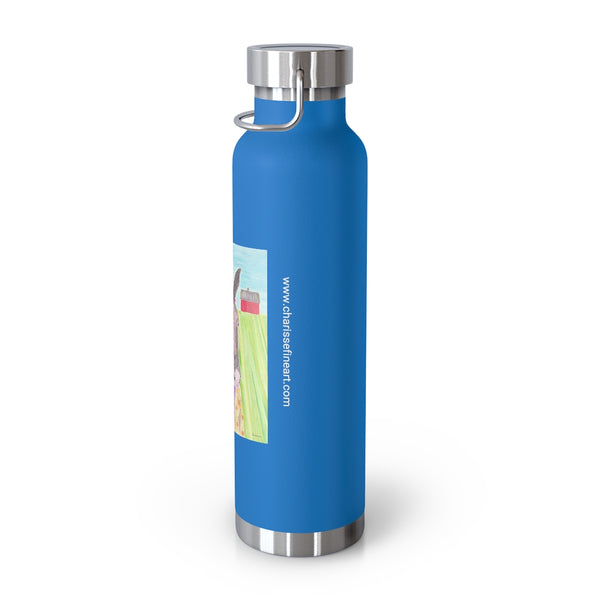 "I Choose To Be Happy" 22oz Vacuum Insulated Bottle