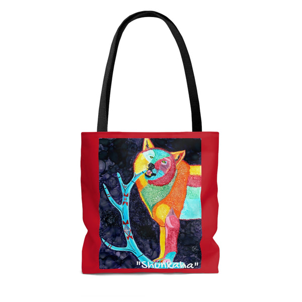 "Shunkaha" Wolf Tote Bag