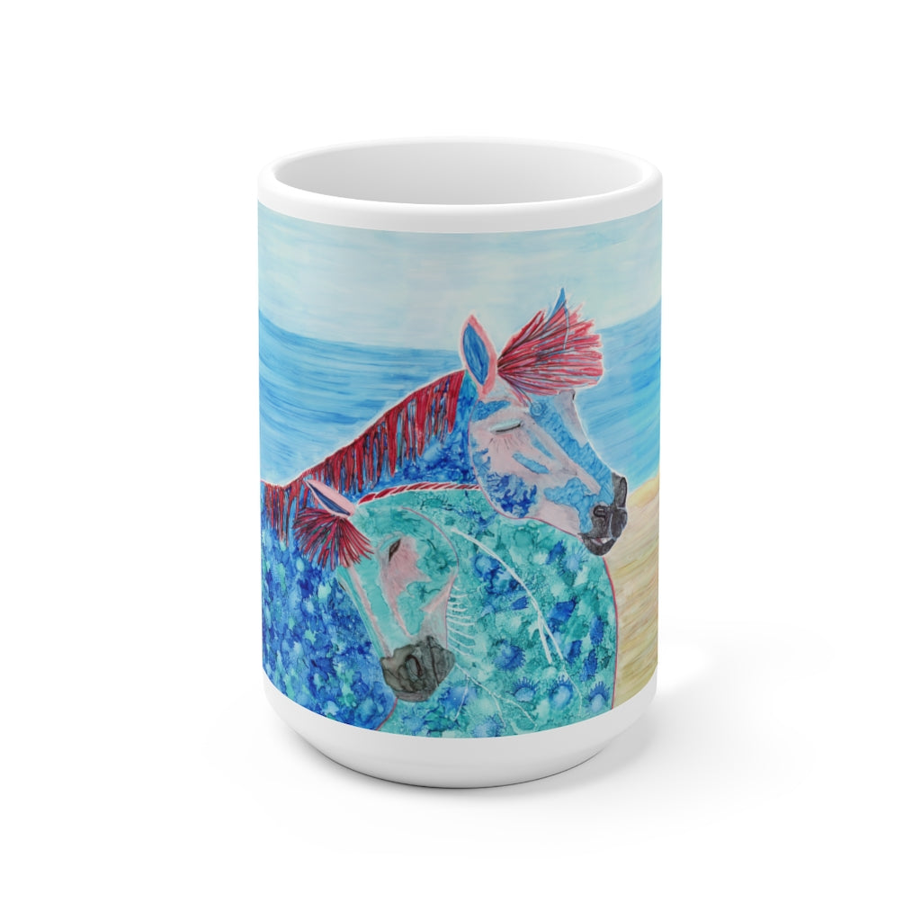 "Life's a Beach" Ceramic Mug 15oz