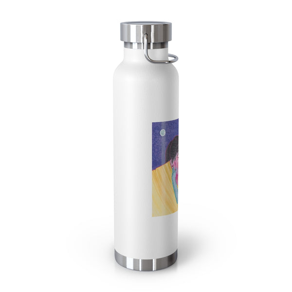 "Forget Me Not" 22oz Vacuum Insulated Bottle
