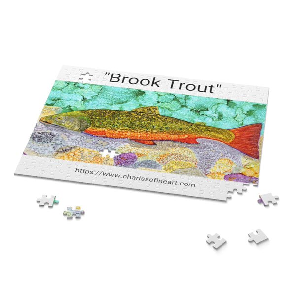 "Brook Trout" Puzzle (120, 252, 500-Piece)
