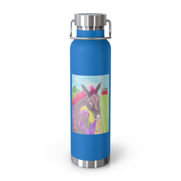 "I Choose To Be Happy" 22oz Vacuum Insulated Bottle