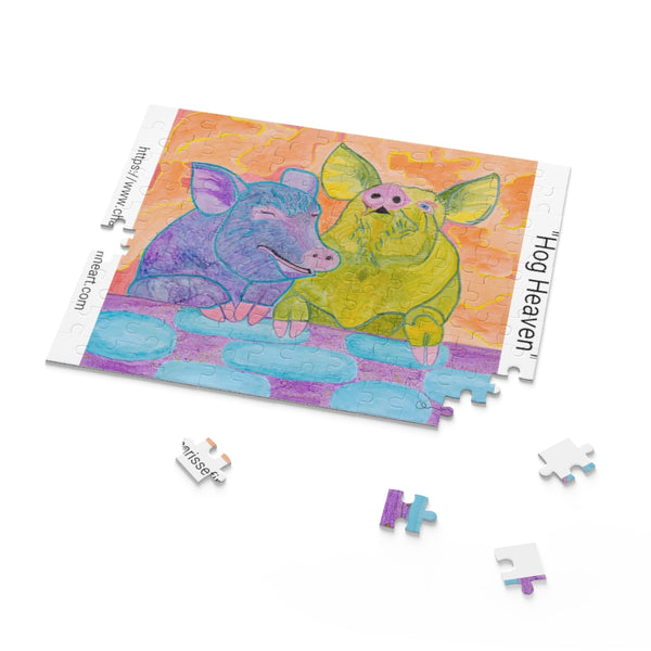 "Hog Heaven" Puzzle (120, 252, 500-Piece)